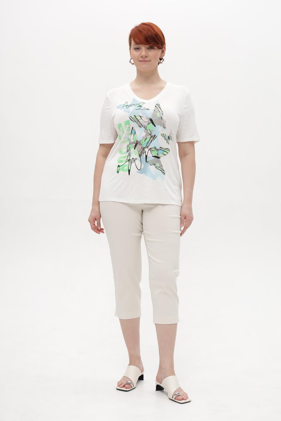 Футболка Barbara Lebek с принтом