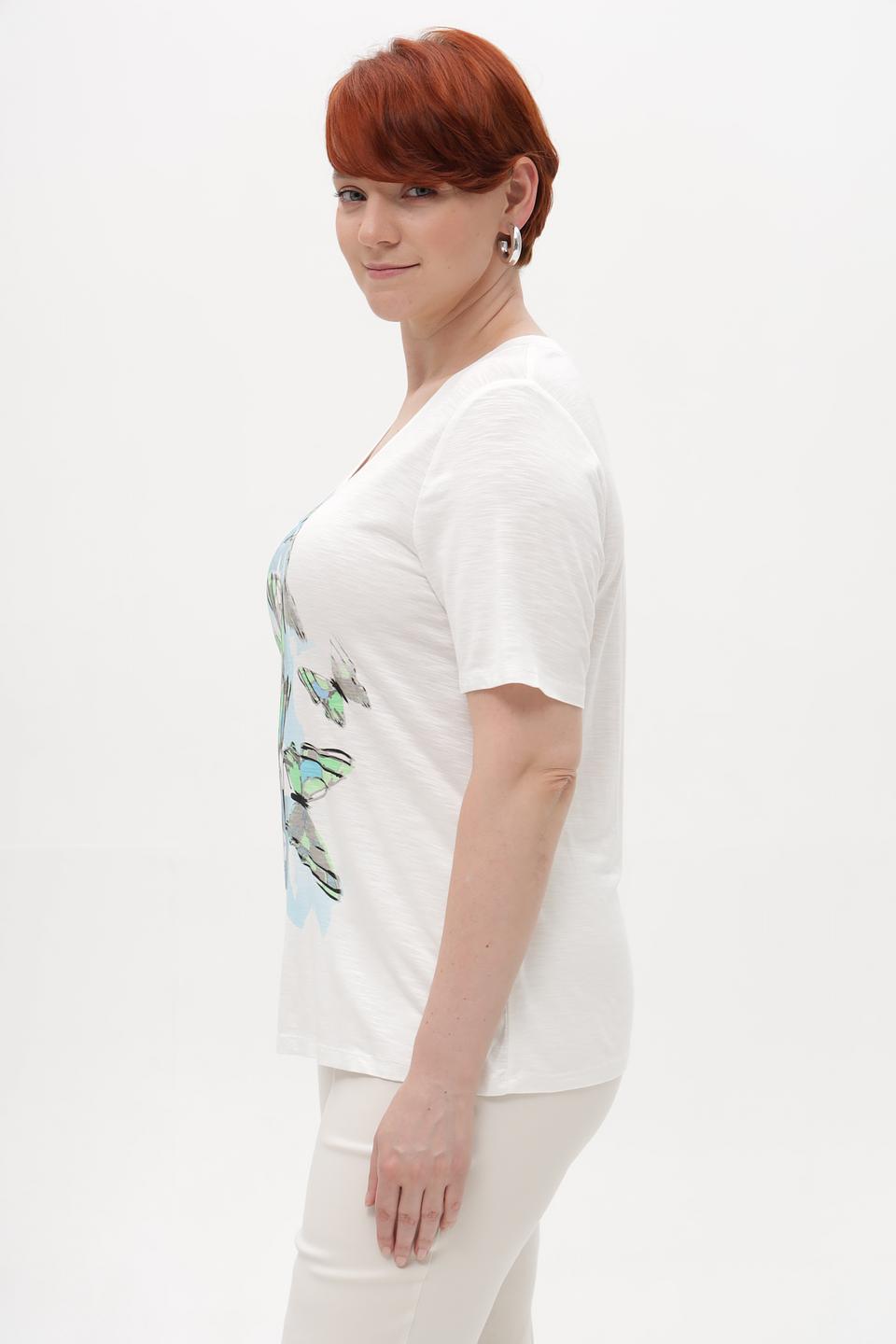 Футболка Barbara Lebek с принтом