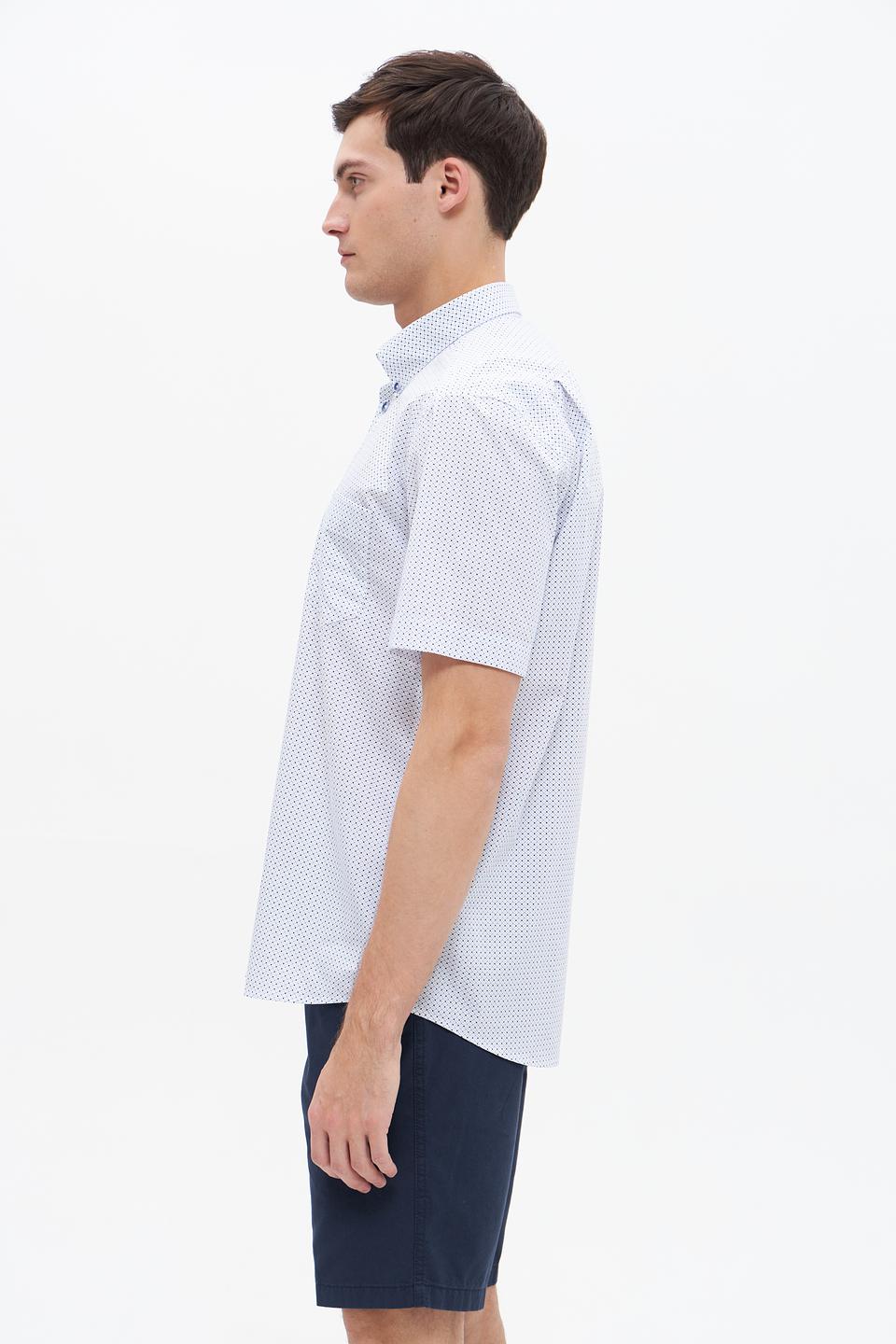 Рубашка кр Sea Barrier в горошек