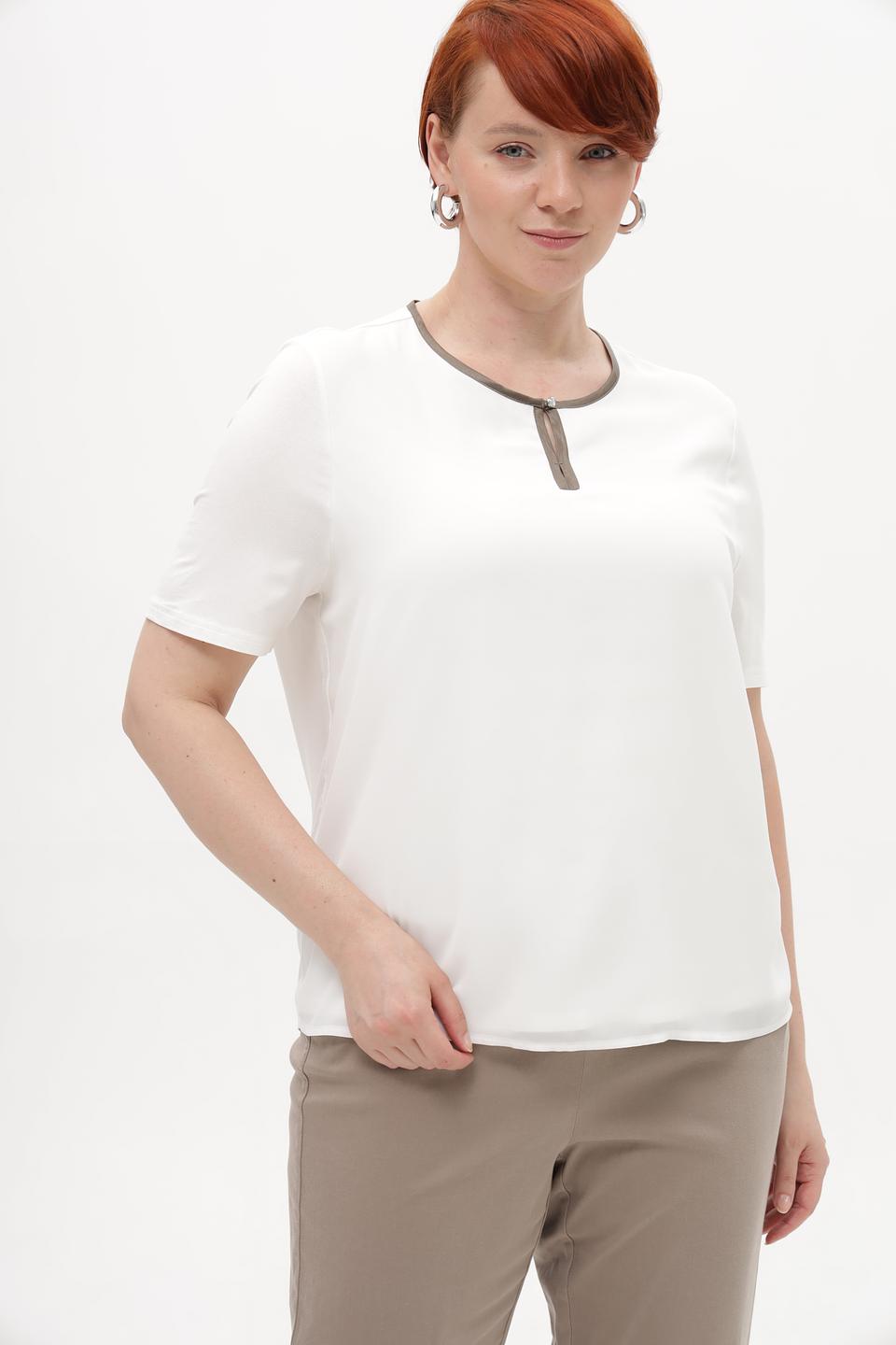 Блузка Frank Walder с вырезом