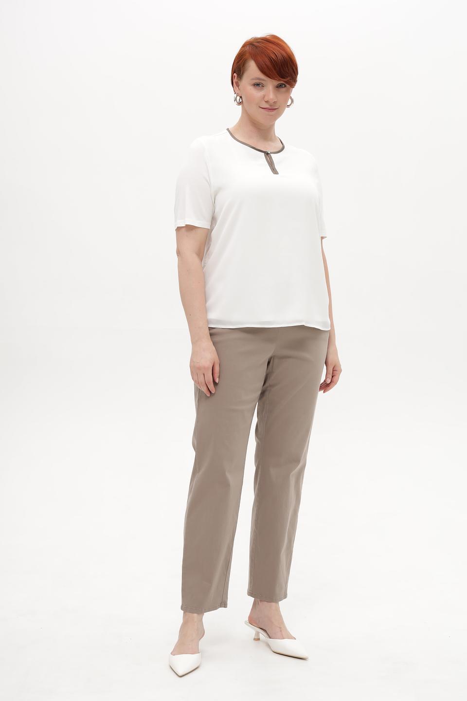 Блузка Frank Walder с вырезом