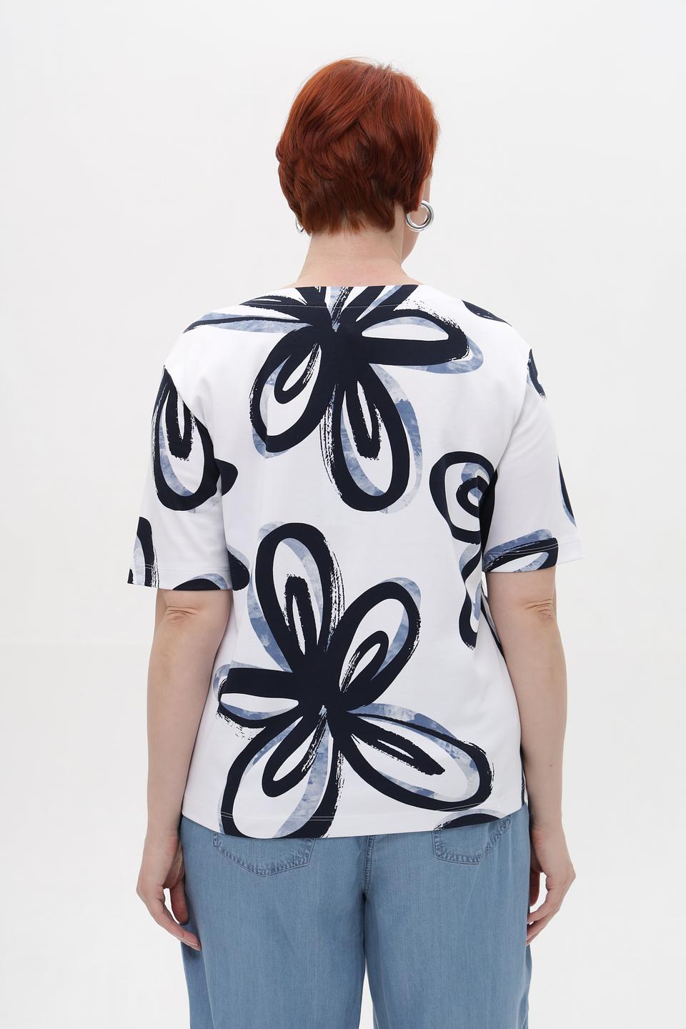 Футболка Rabe collection с цветами