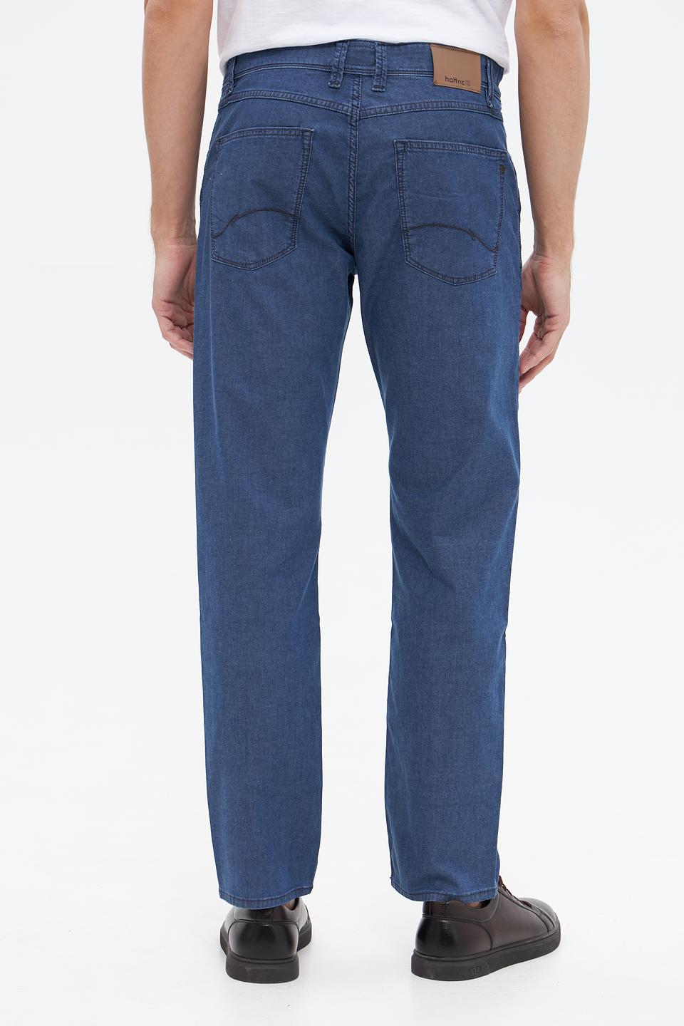 Джинсы Hattric классического кроя синие