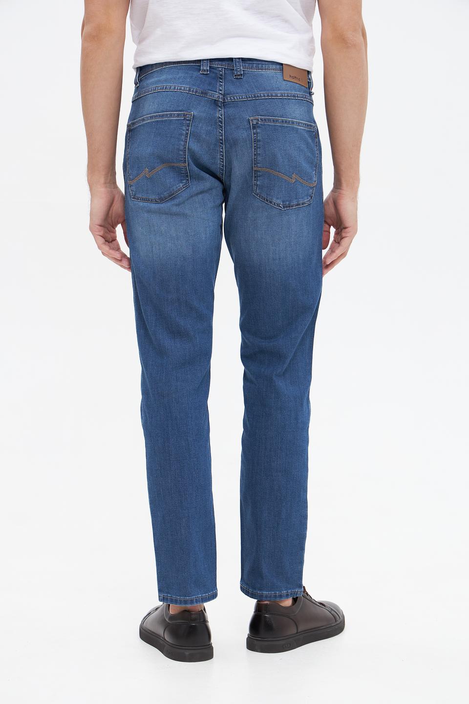 Джинсы Hattric синие slim fit