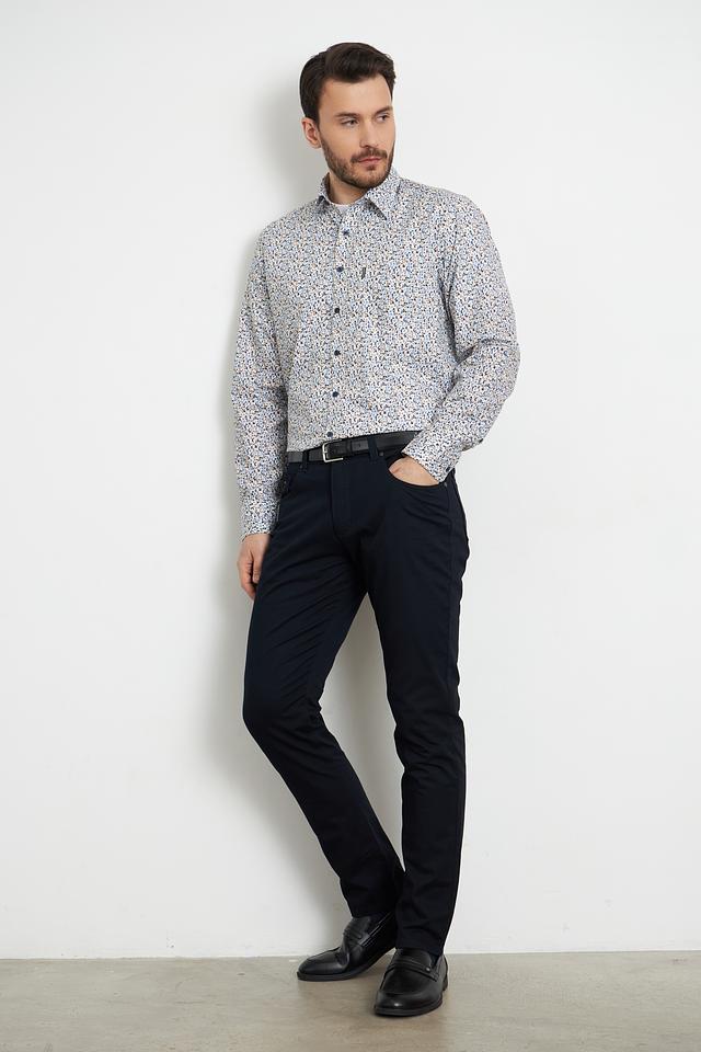 Брюки Bugatti темно-синие