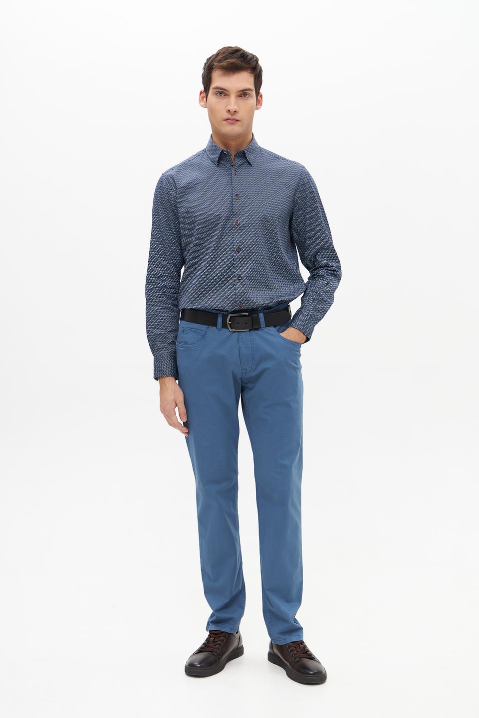 Брюки Gardeur голубые