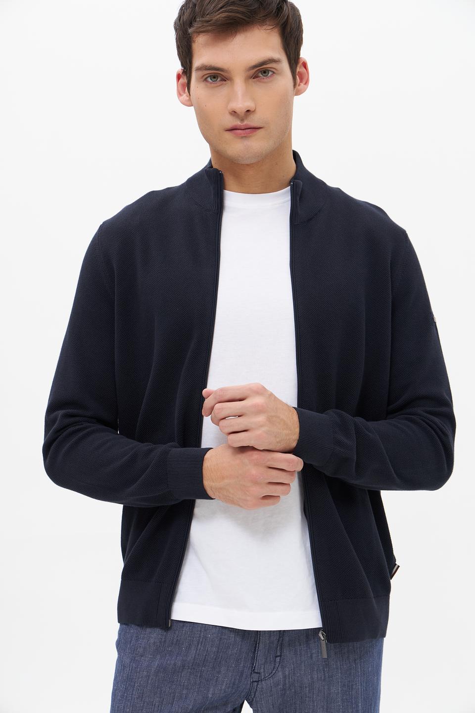 Кардиган Bugatti мужской тёмно-синий