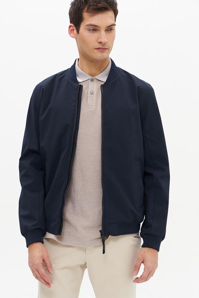 Куртка Venti бомбер темно-синяя