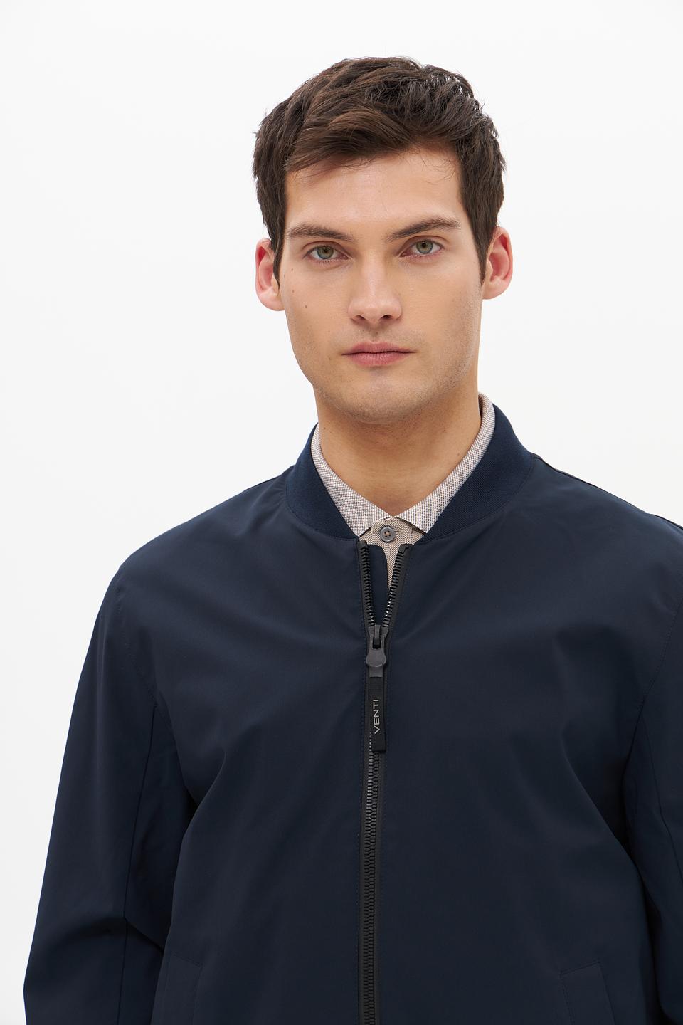 Куртка Venti бомбер темно-синяя