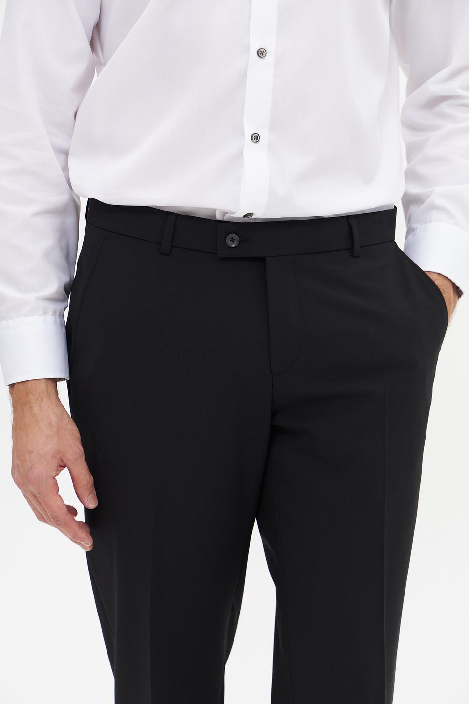 Брюки классические Bugatti чёрные