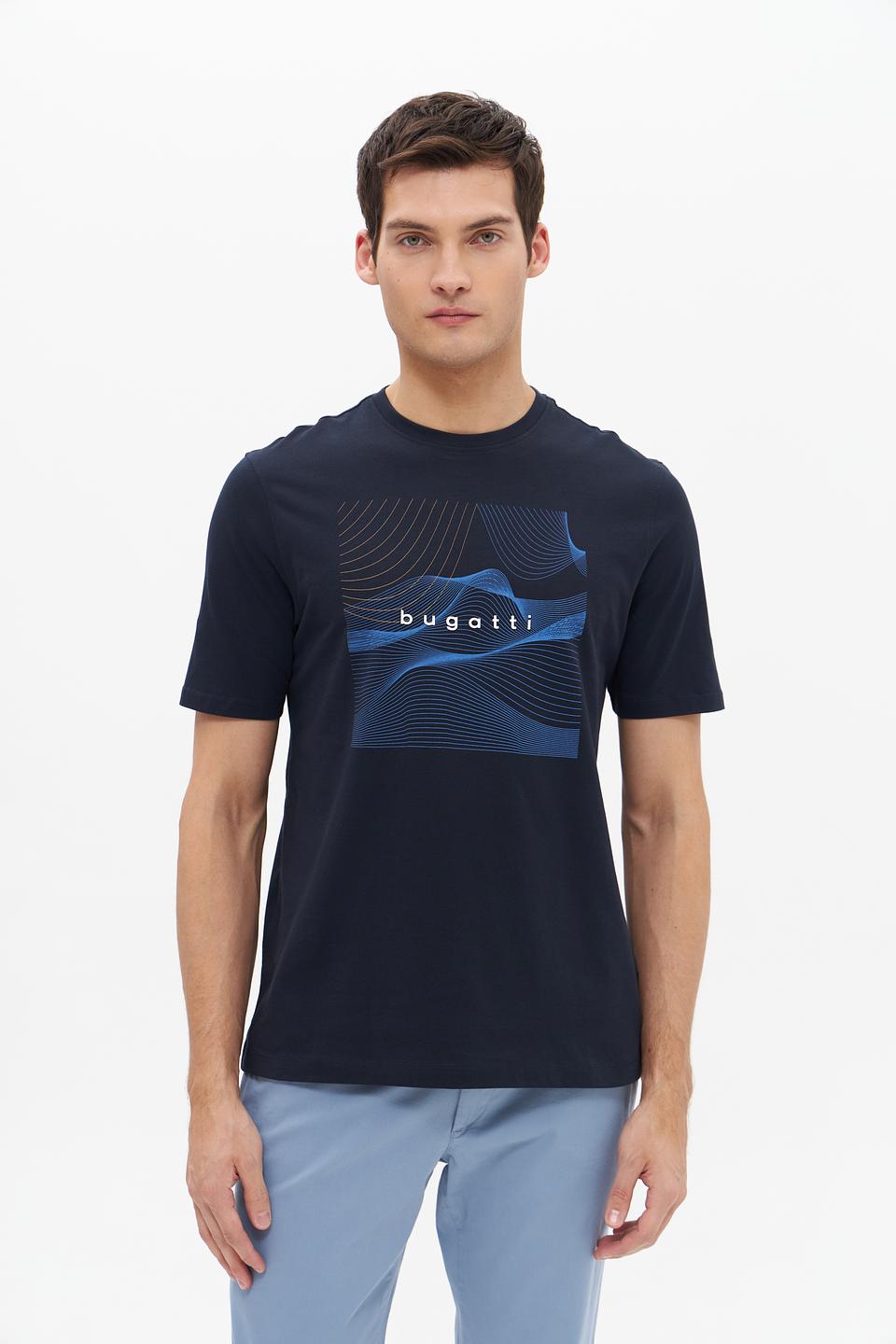Футболка Bugatti с принтом
