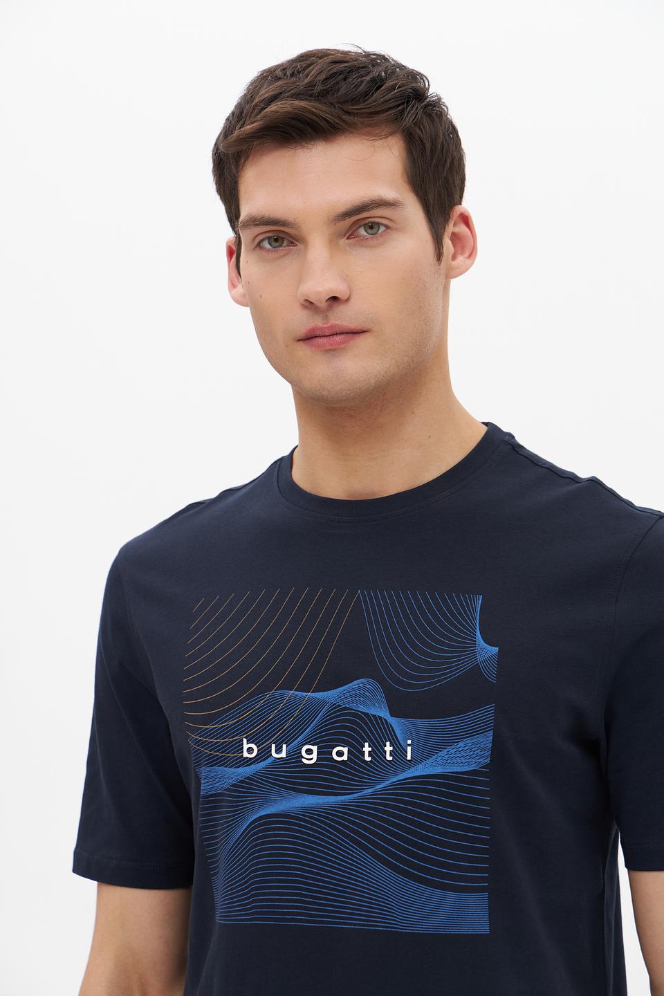 Футболка Bugatti с принтом