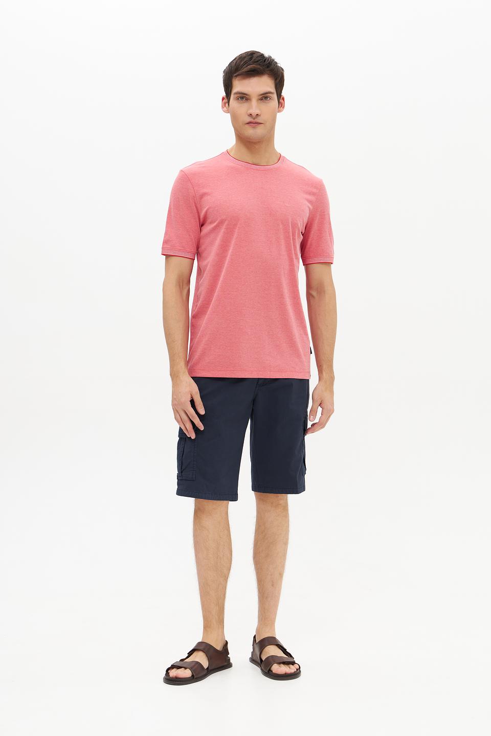 Футболка Bugatti мужская персиковая