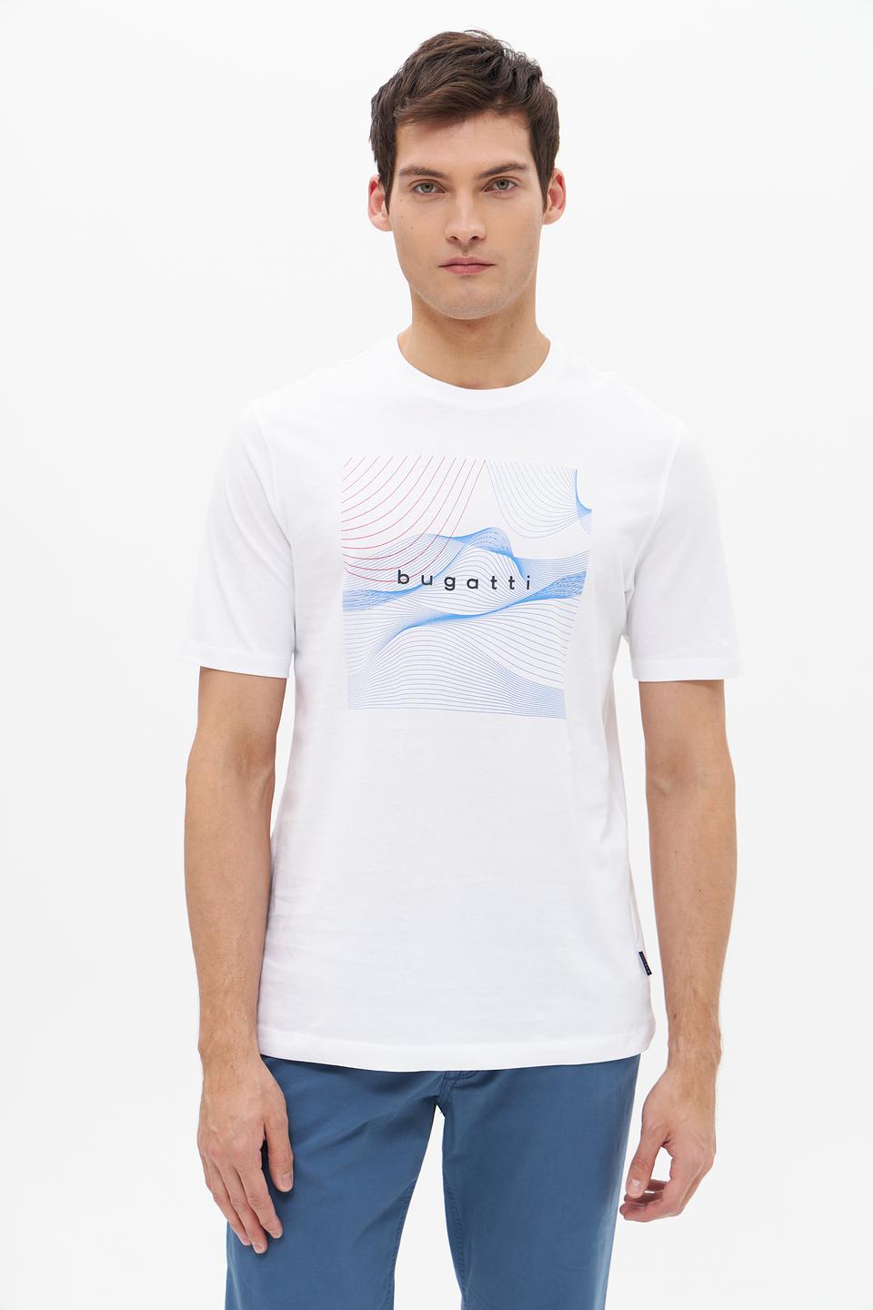 Футболка Bugatti с принтом