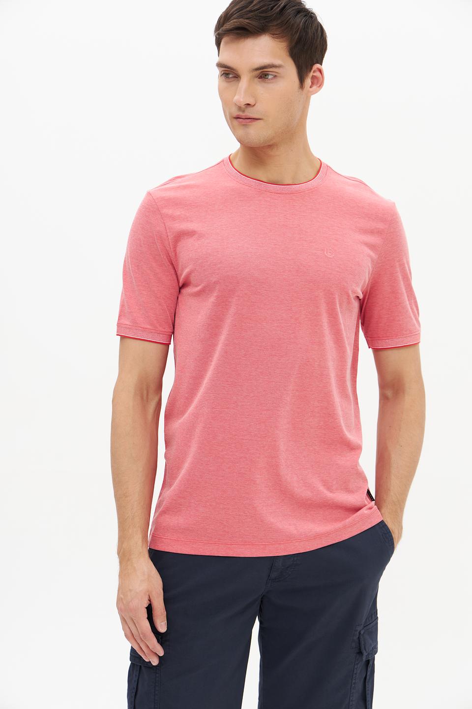 Футболка Bugatti мужская персиковая