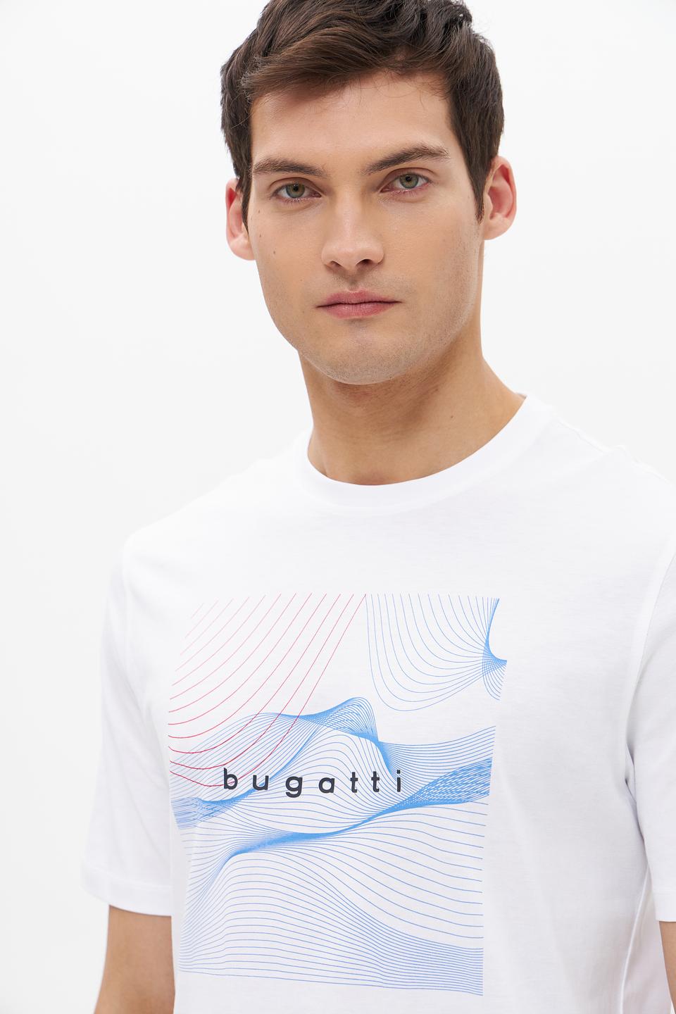 Футболка Bugatti с принтом