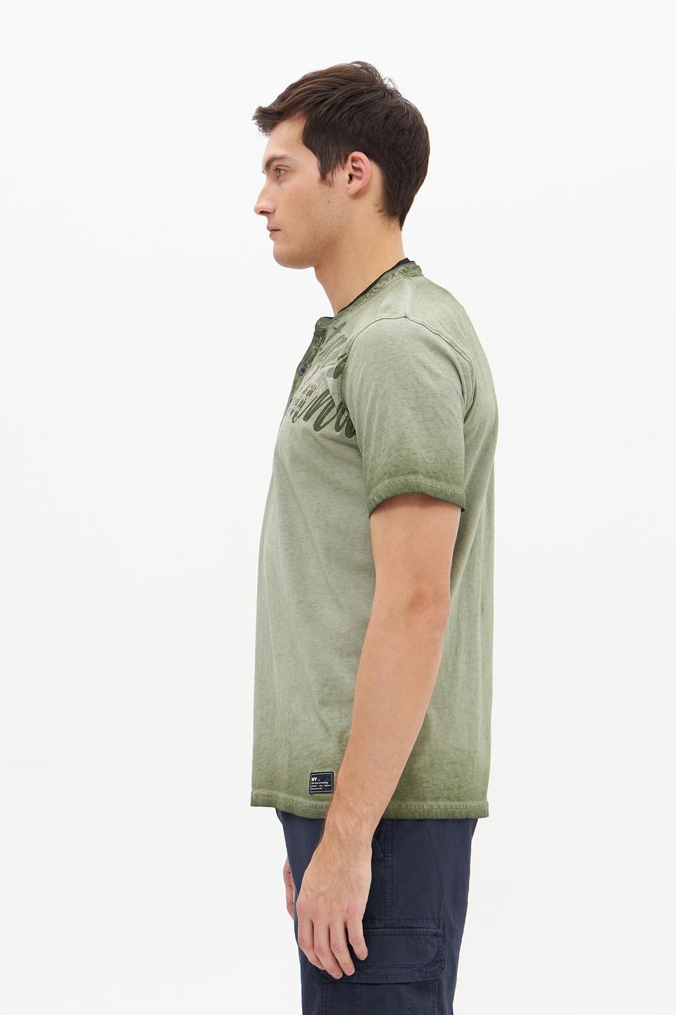 Футболка Casa Moda с принтом хаки