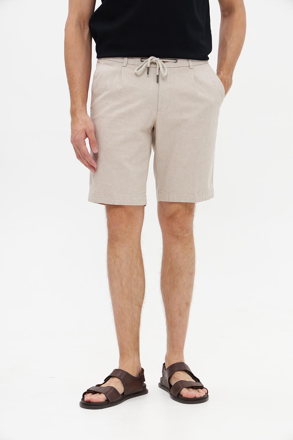 Шорты Bugatti бежевые