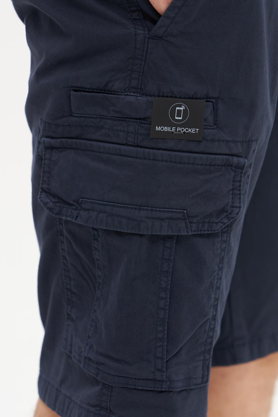 Шорты Bugatti карго тёмно-синие