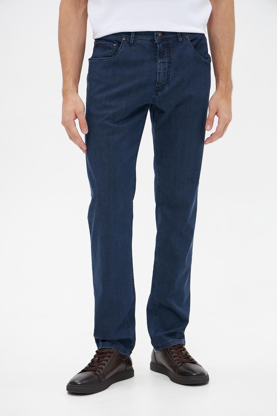 Джинсы Gardeur синие прямые