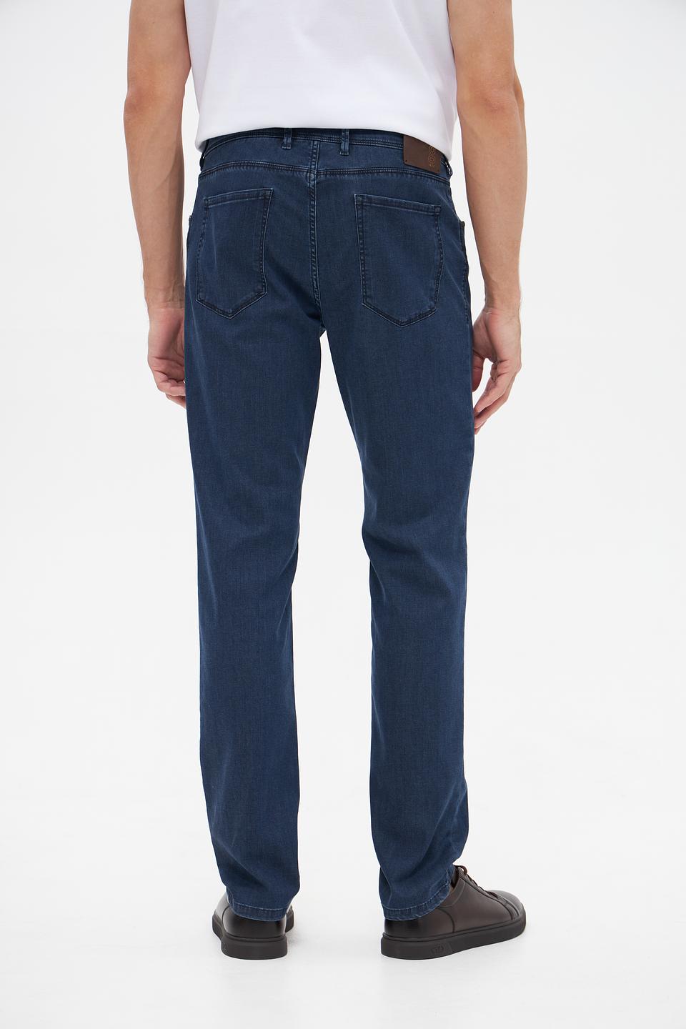 Джинсы Gardeur синие прямые