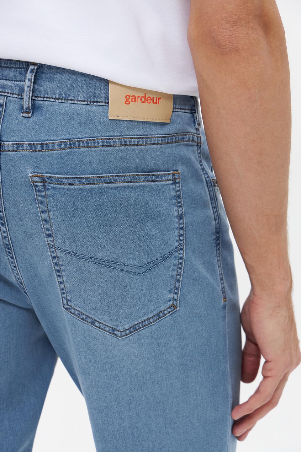 Джинсы Gardeur голубые relaxed fit