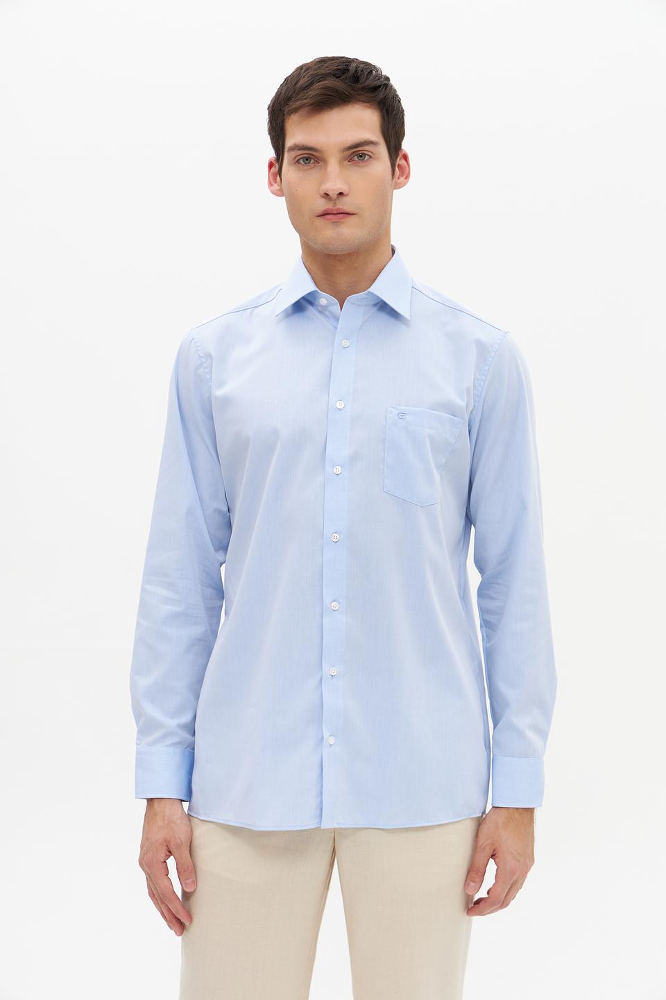 Рубашка Casa Moda голубая