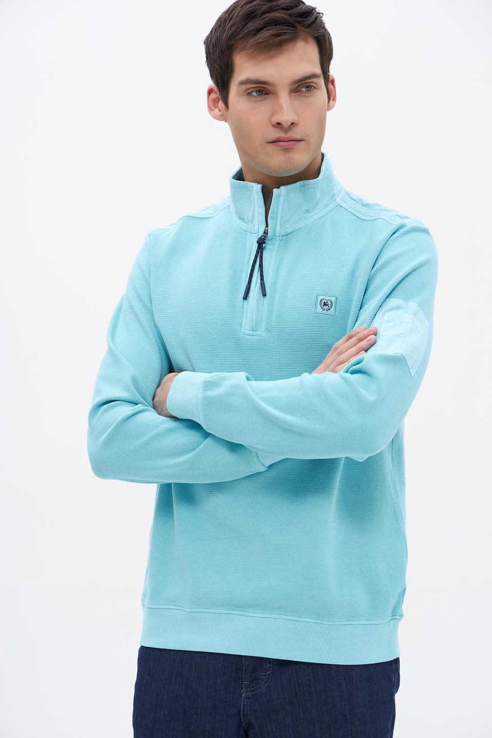 Джемпер Lerros с молнией бирюзовый