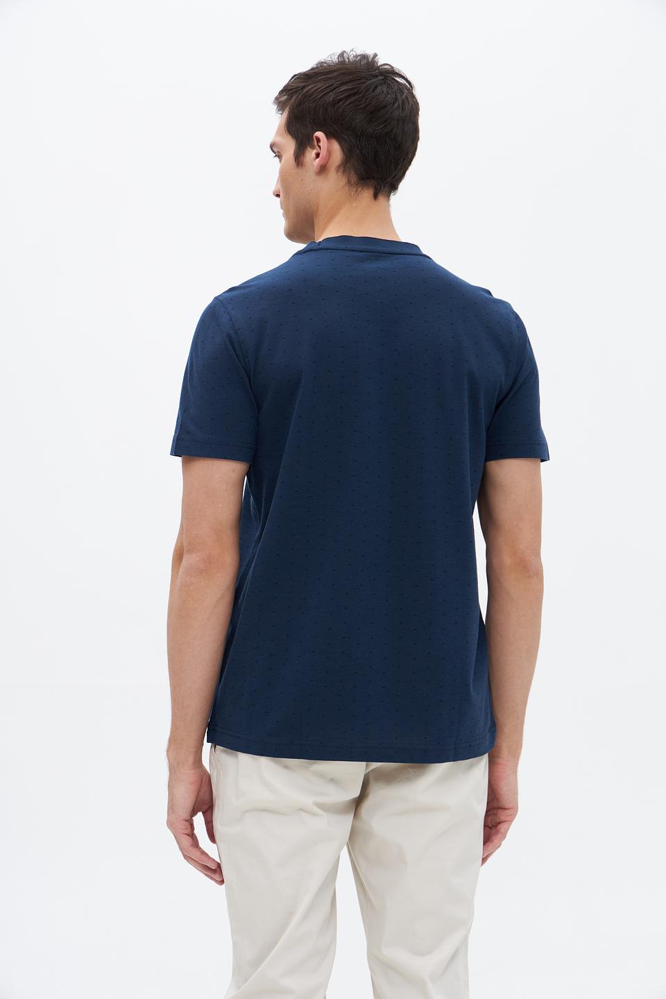 Футболка Lerros с точками синяя