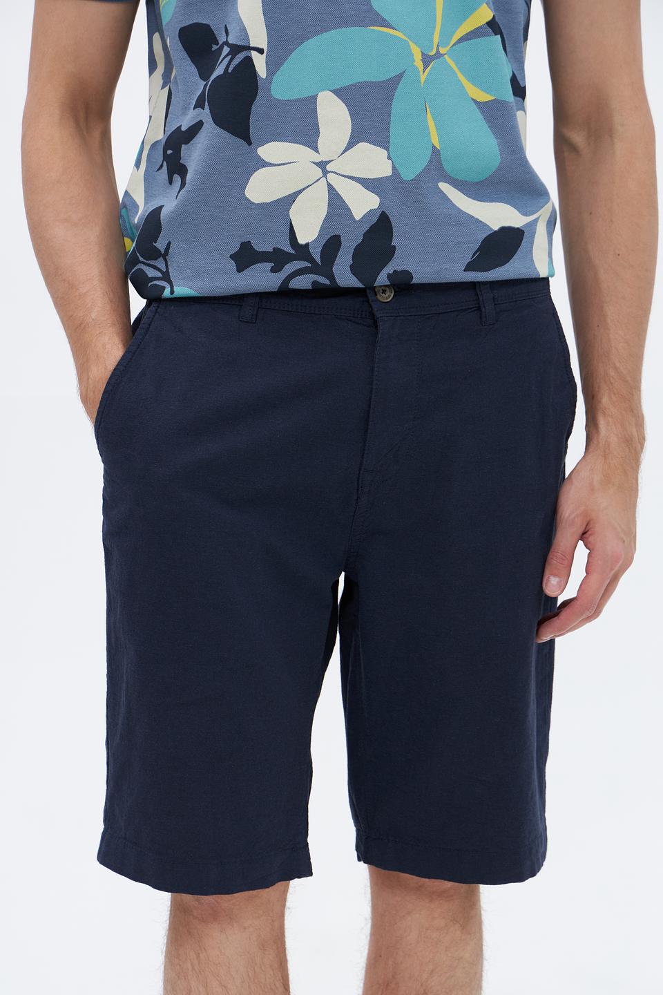 Шорты Lerros классические темно-синие