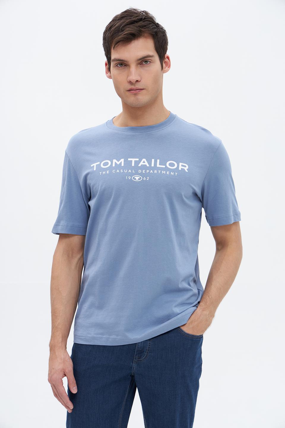 Футболка Tom Tailor голубая