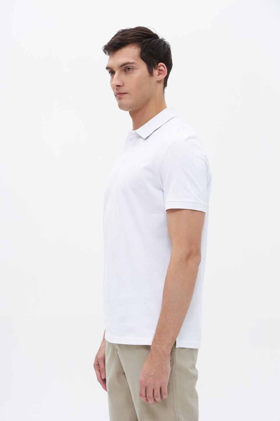 Поло Tom Tailor мужское белое
