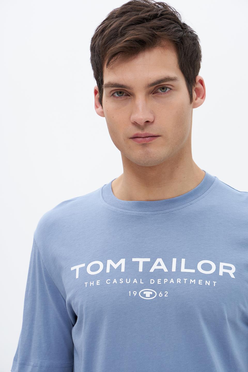 Футболка Tom Tailor голубая