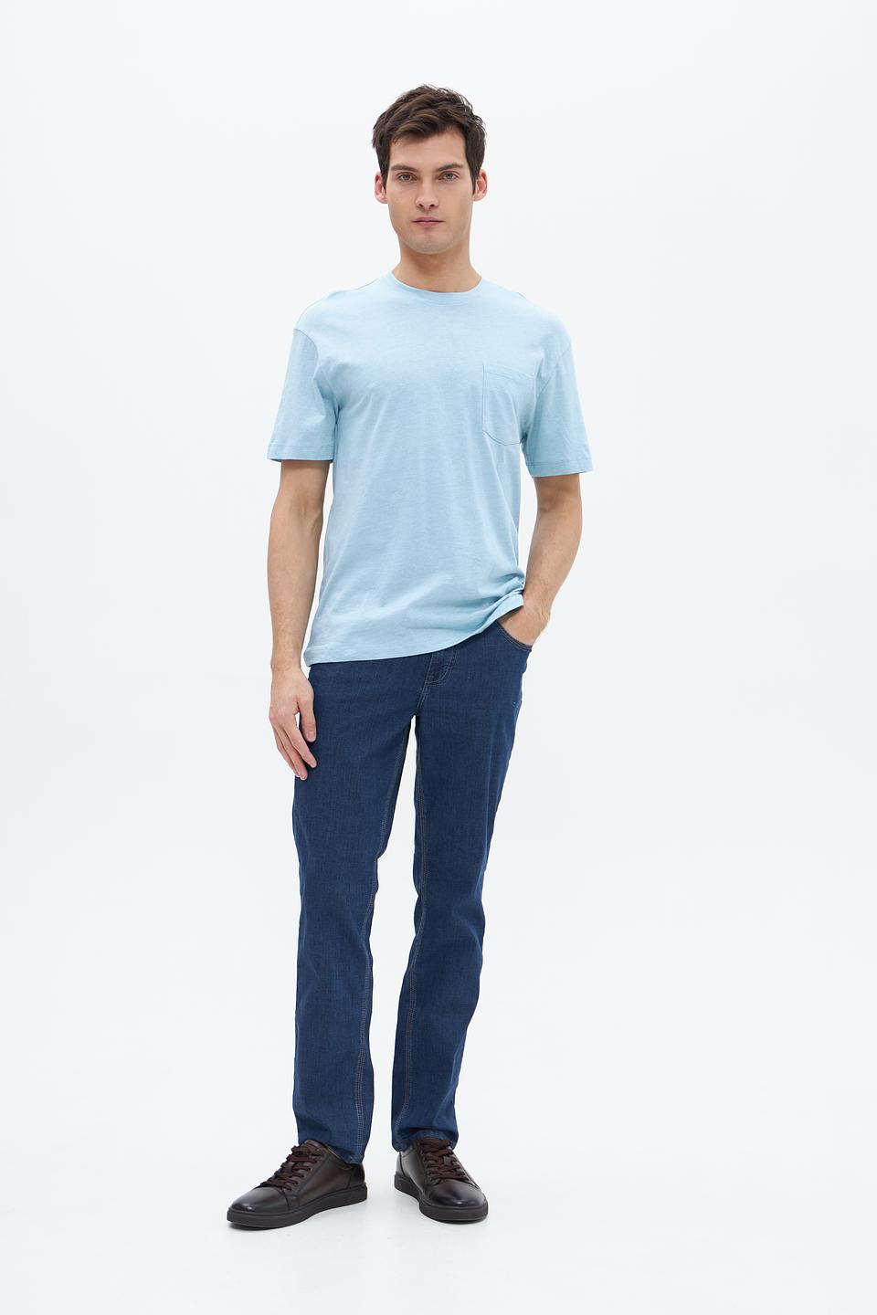 Футболка Tom Tailor denim голубая