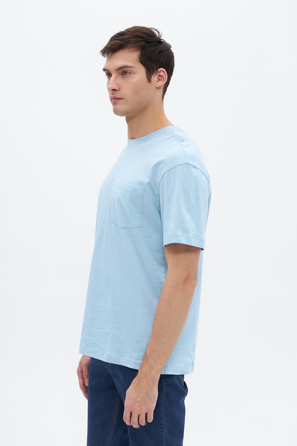 Футболка Tom Tailor denim голубая