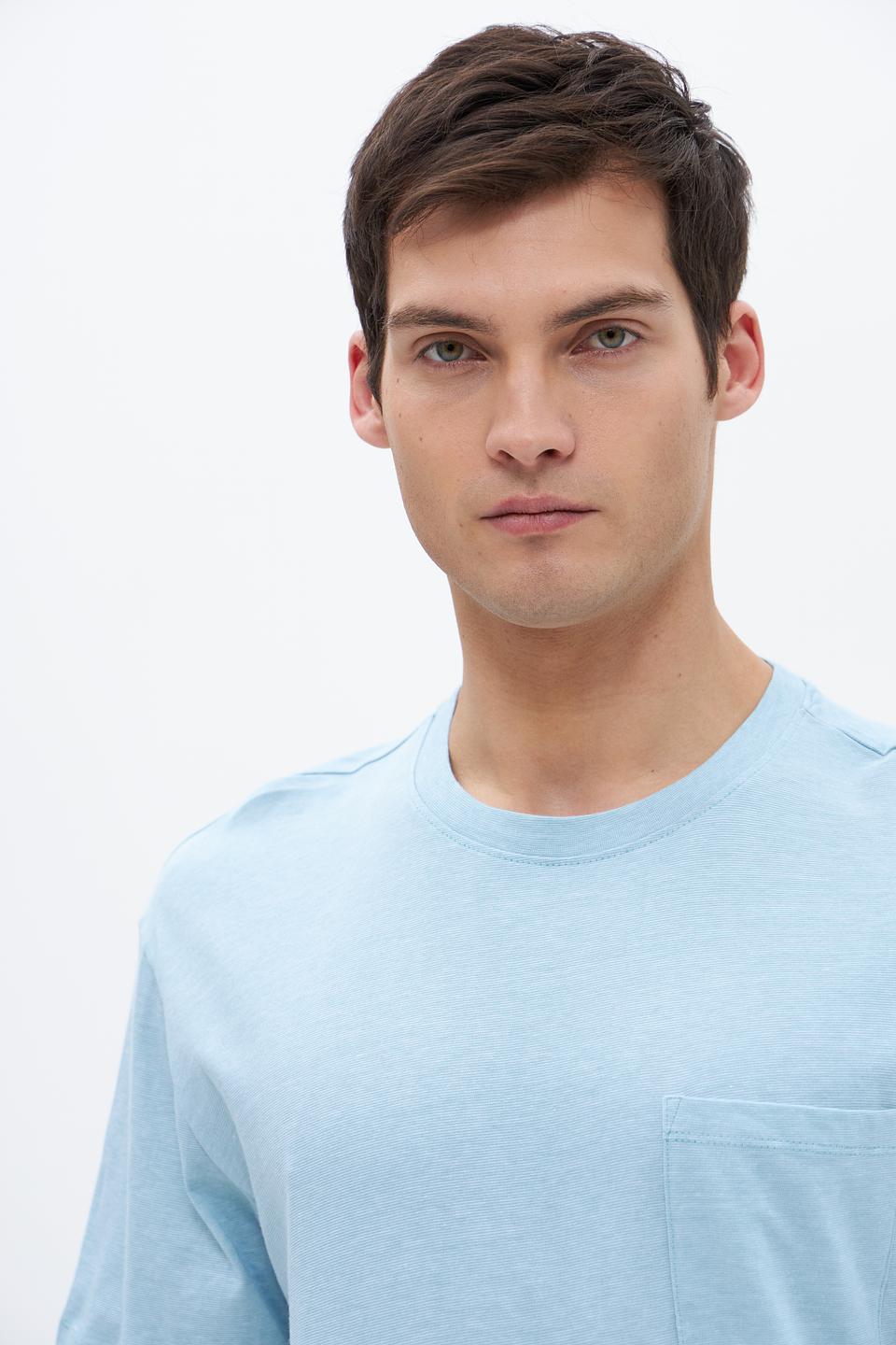 Футболка Tom Tailor denim голубая