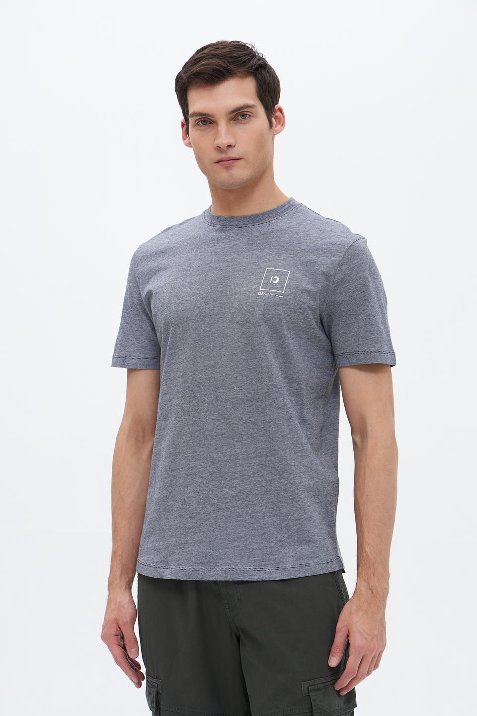 Футболка Tom Tailor denim серая