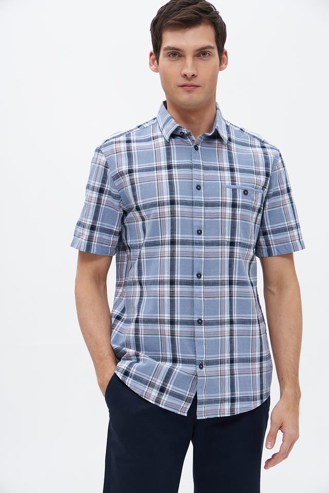 Рубашка кр-рукав Tom Tailor в клетку