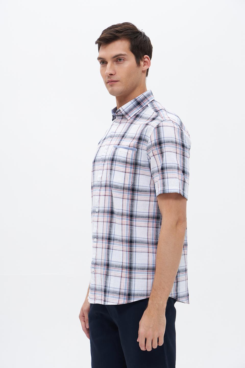 Рубашка кр Tom Tailor в клетку