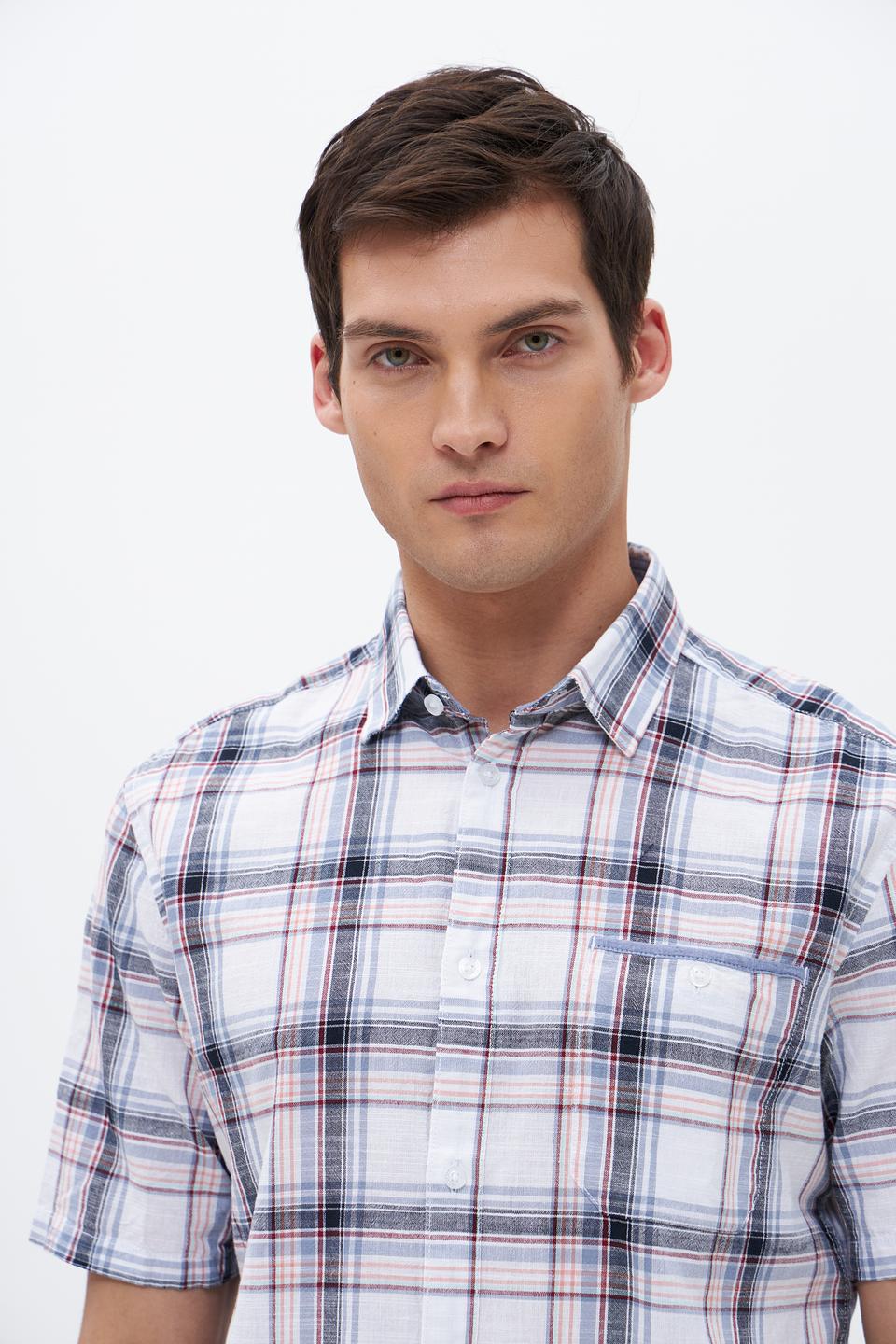 Рубашка кр Tom Tailor в клетку