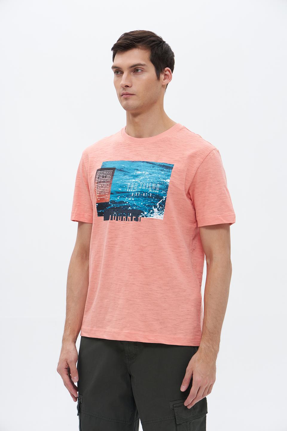 Футболка Tom Tailor классическая белая однотонная