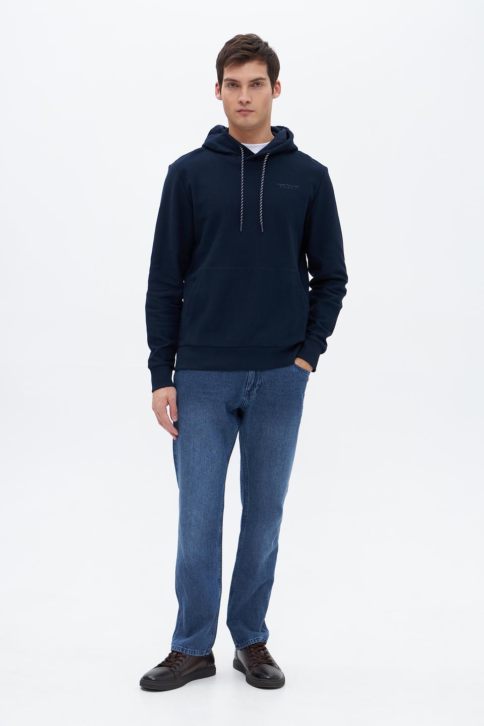 Худи Tom Tailor мужской тёмно-синий