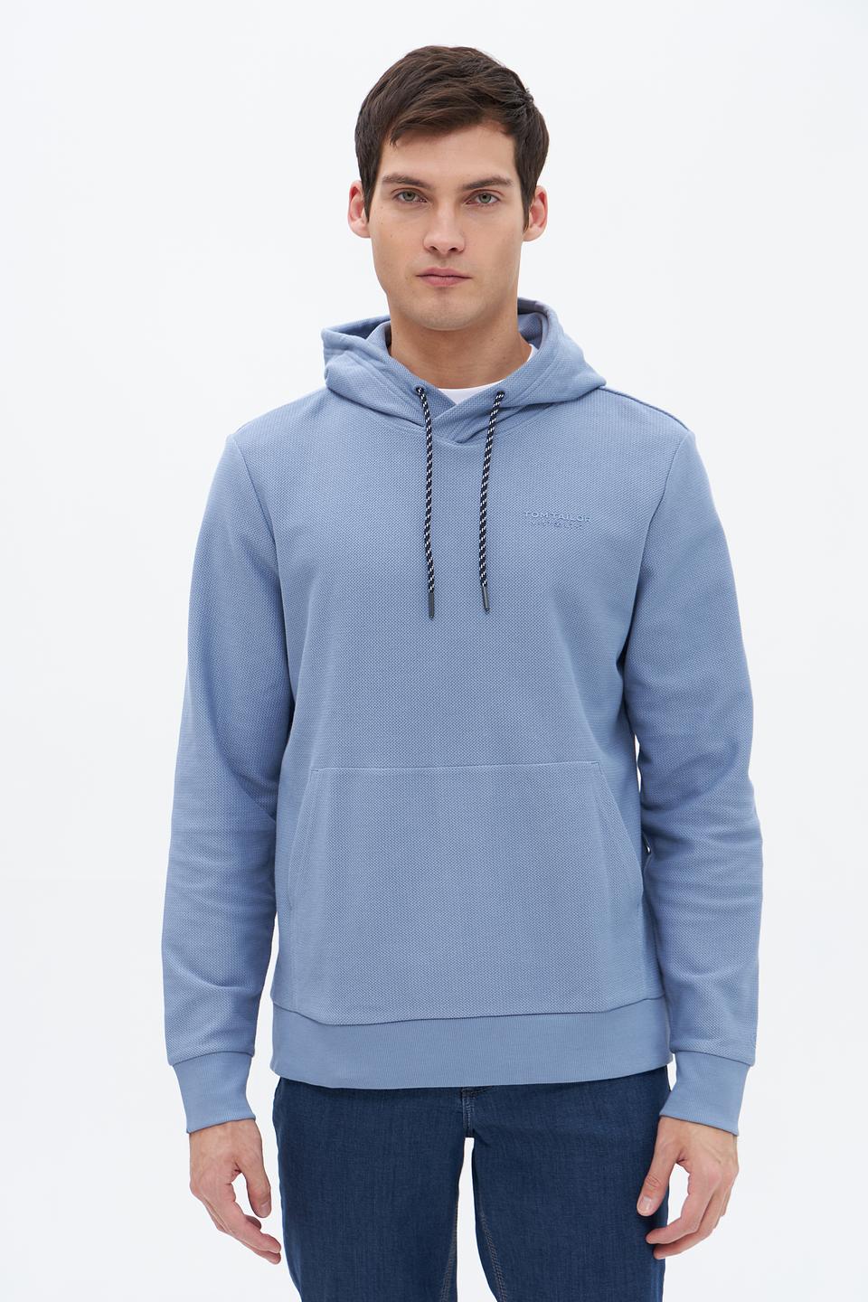 Худи Tom Tailor мужской голубой
