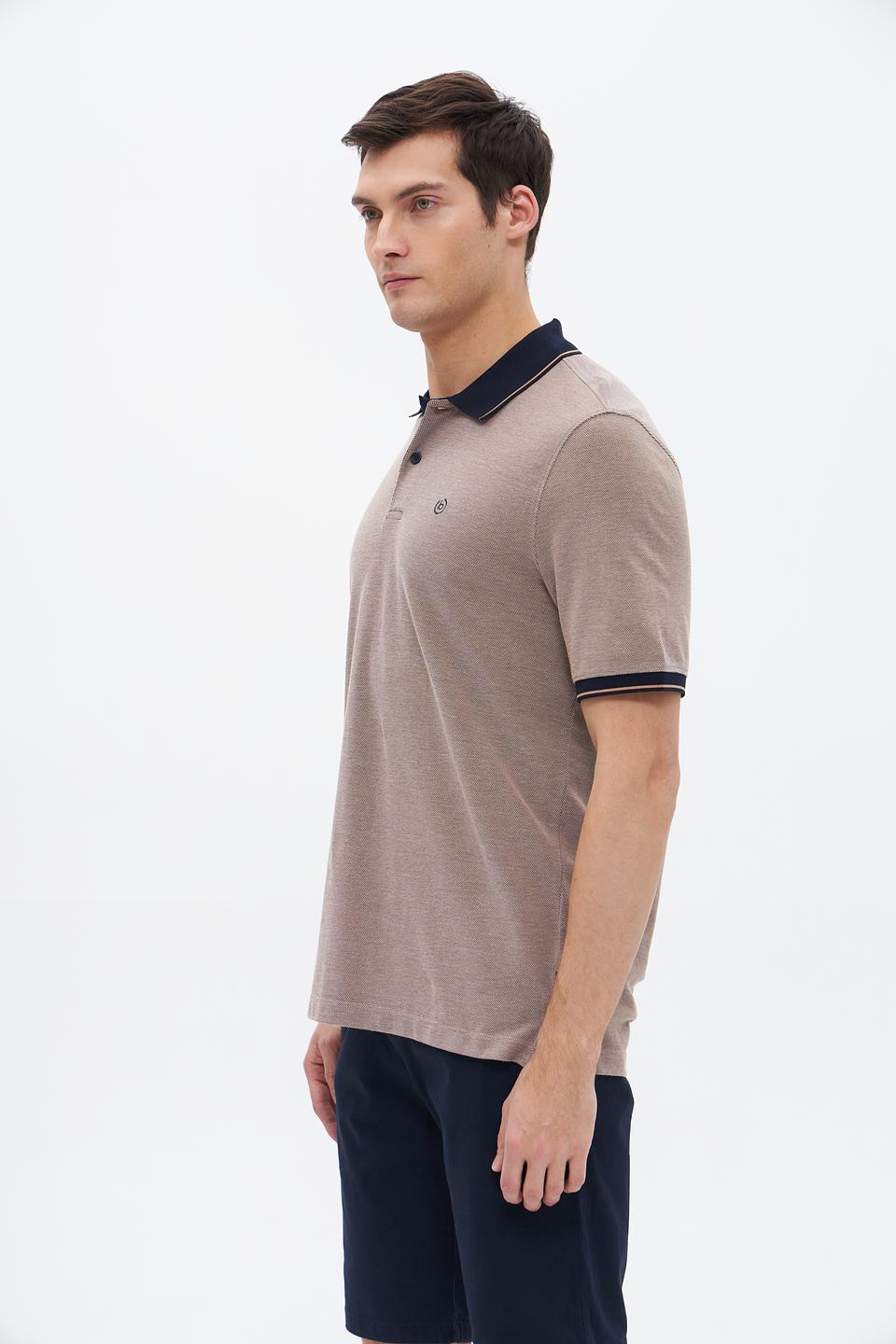 Поло Bugatti с контрастной отделкой