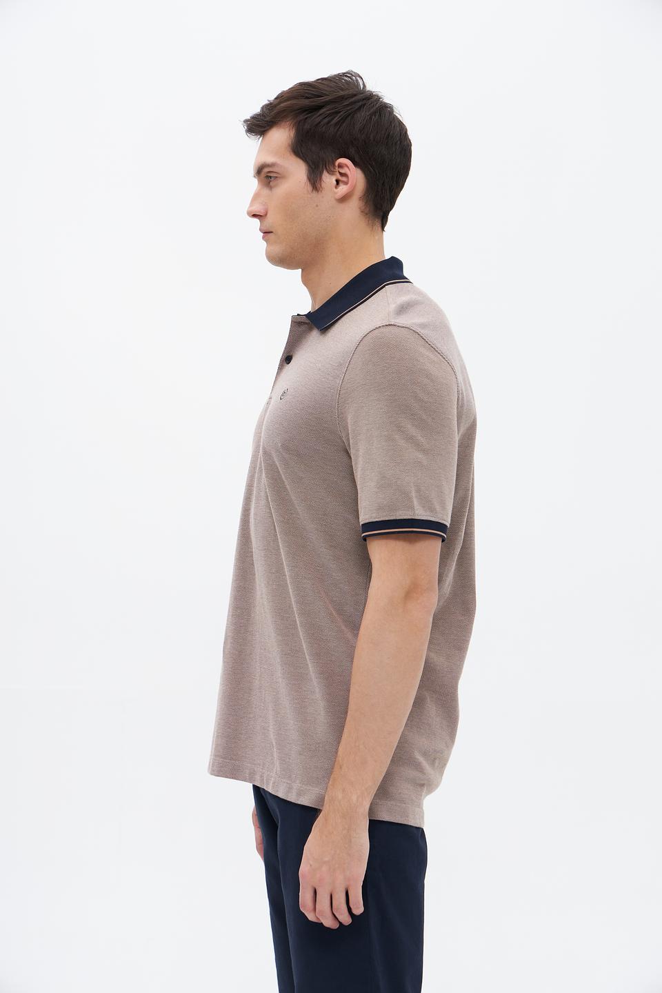 Поло Bugatti с контрастной отделкой