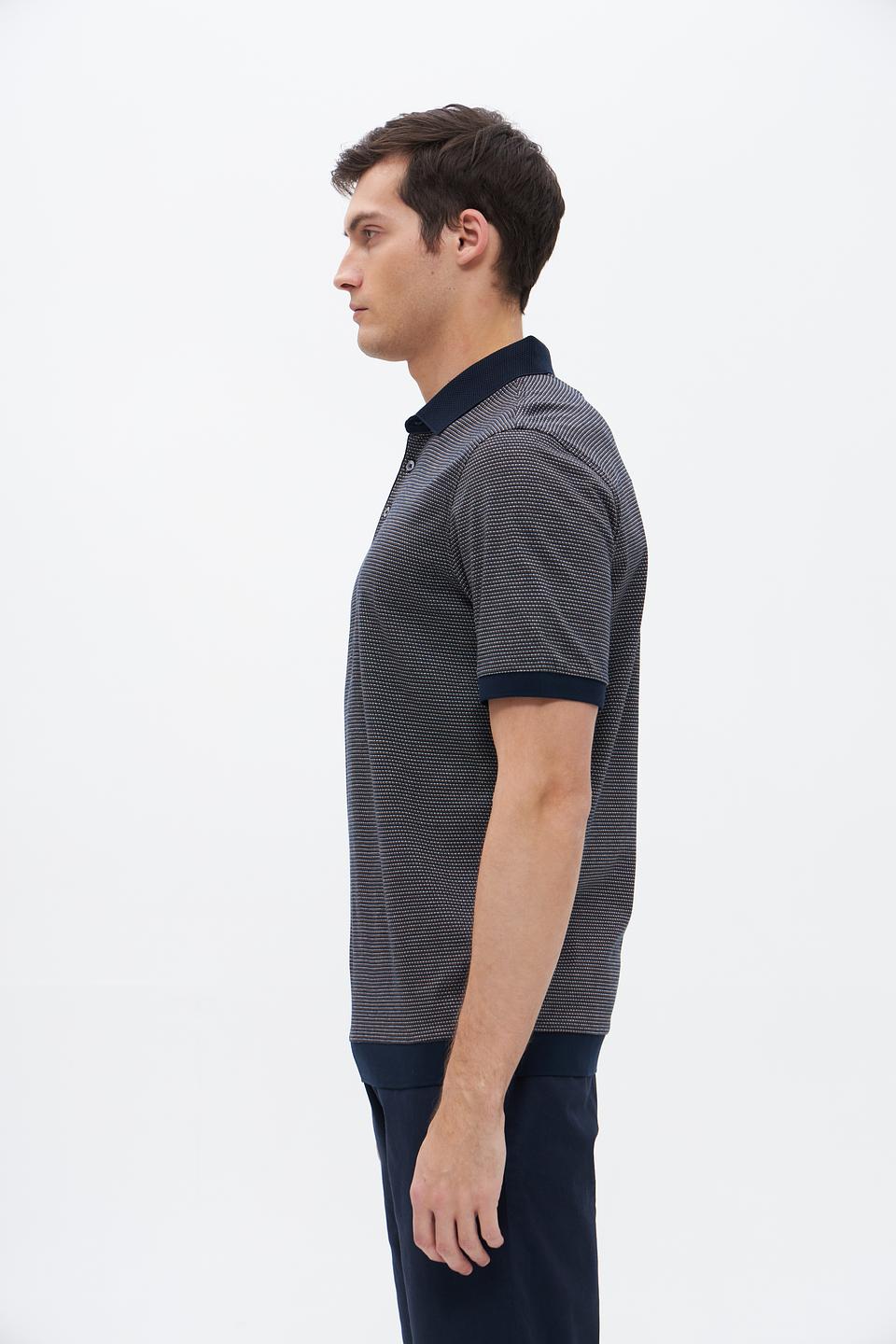 Поло Bugatti с узором