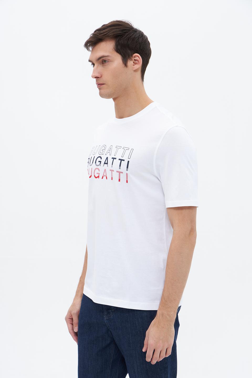 Футболка Bugatti с логотипом