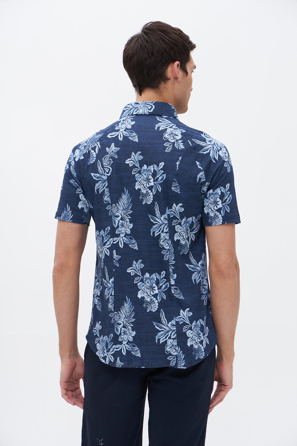 Рубашка кр Desoto с принтом