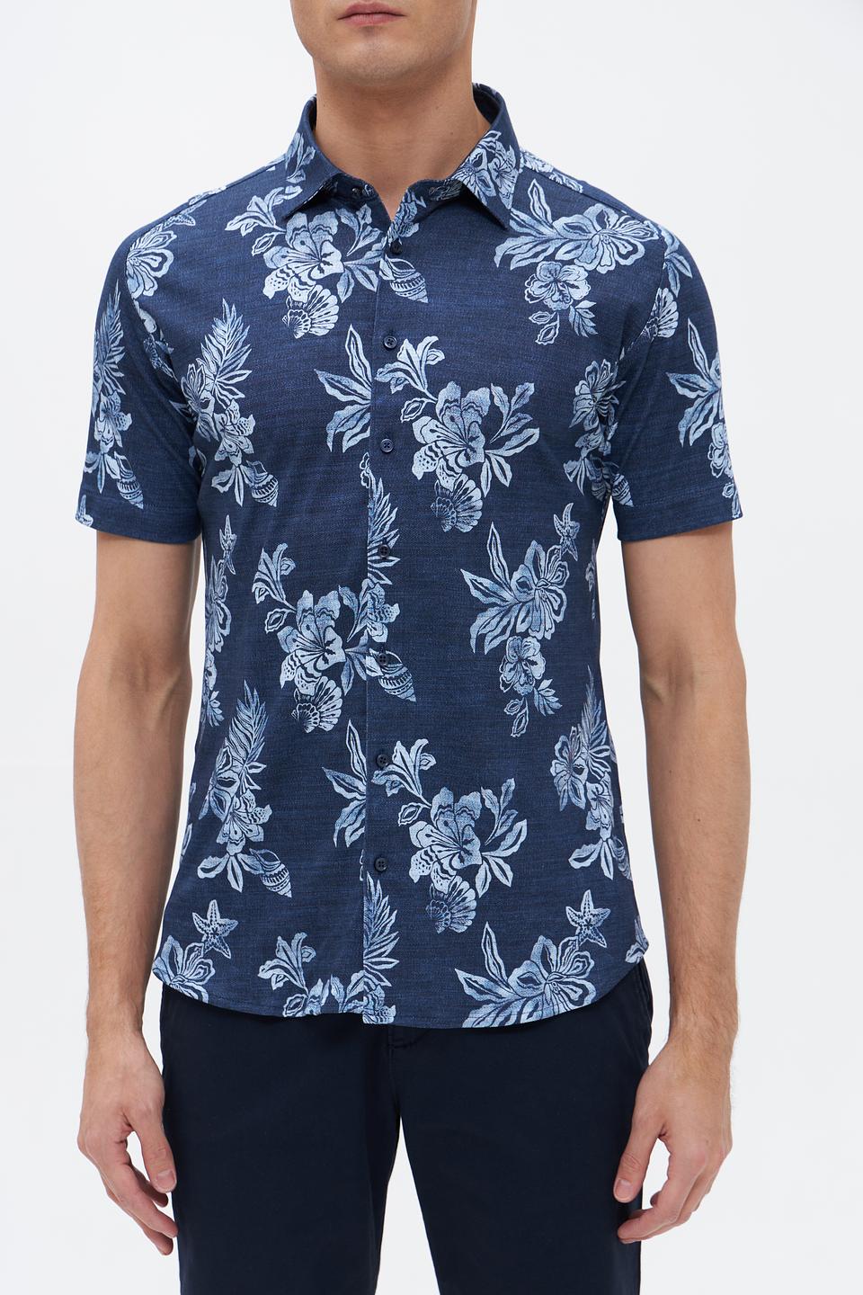 Рубашка кр Desoto с принтом