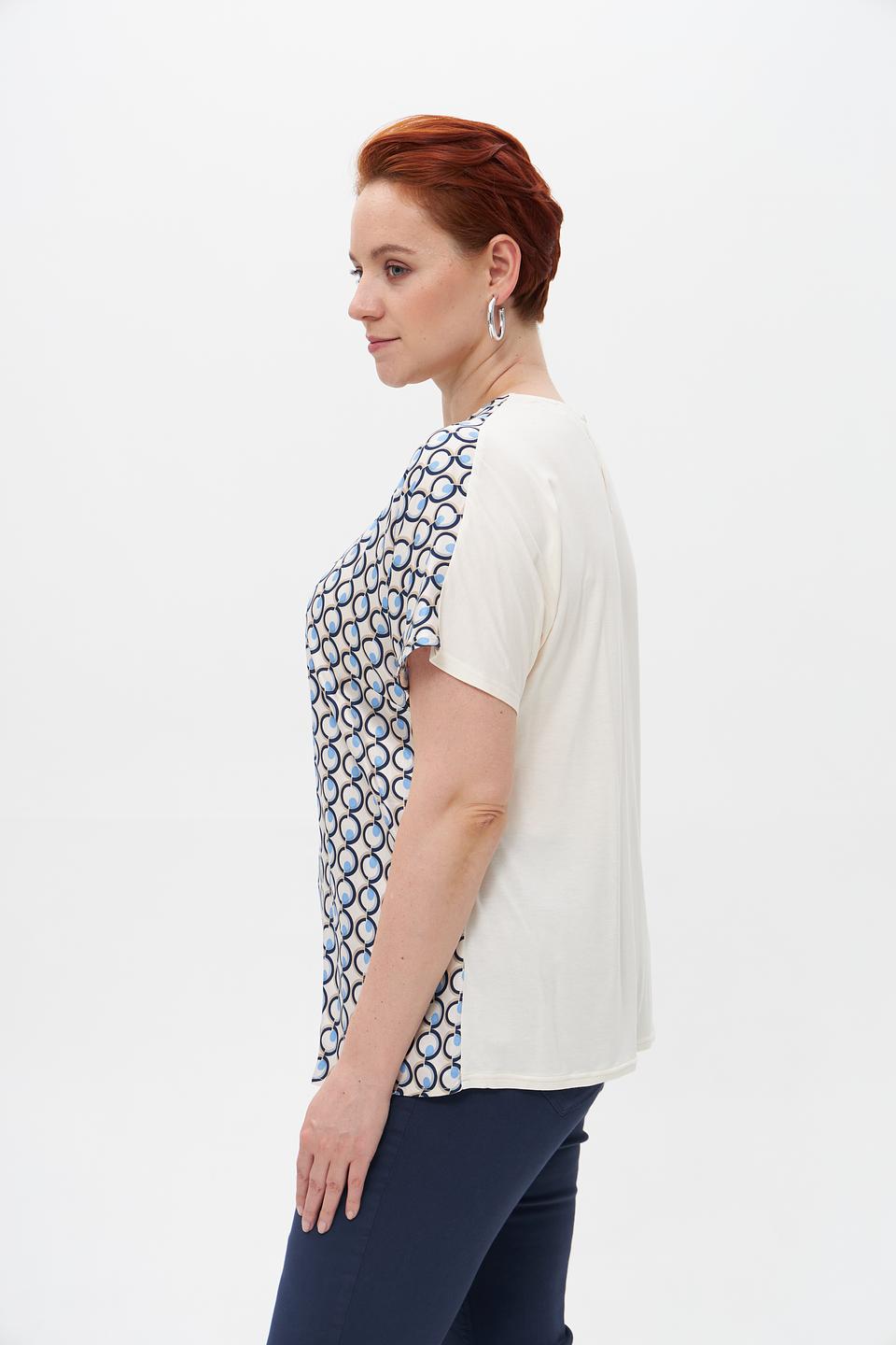 Блузка Suza с геометрическим принтом